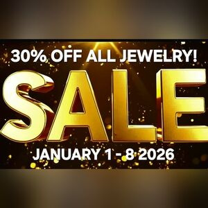 💎 SPECTACULAR SALE 💎    30% OFF ALL JEWELRY 💎
